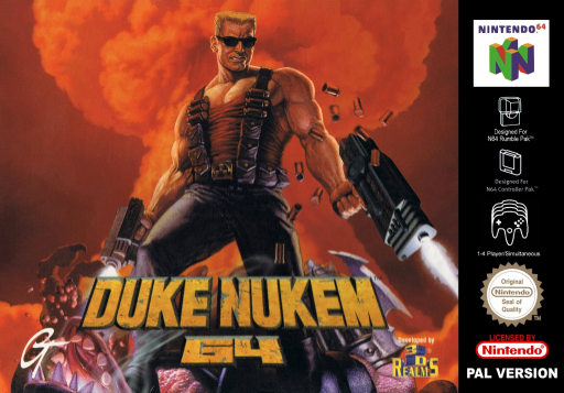 Duke Nukem 64 (N64) Box Art & Cover