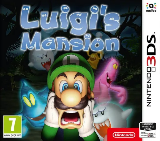 Luigi's Mansion (3DS) Box Art & Cover
