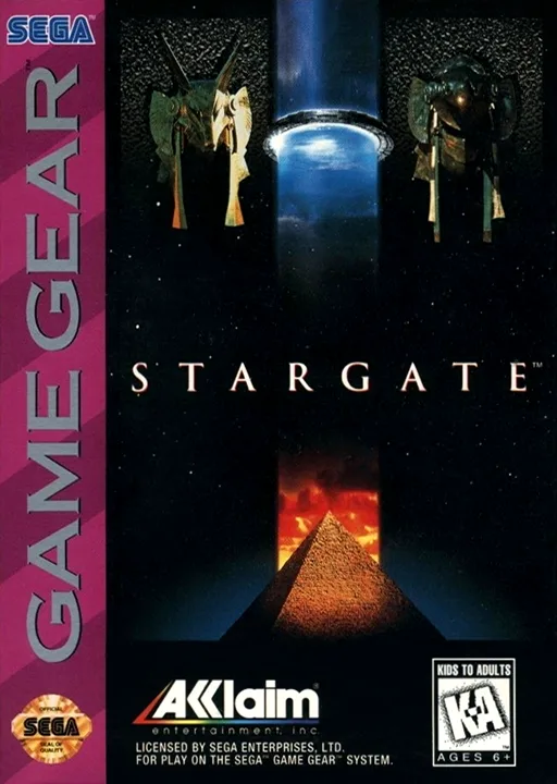 Stargate (GAME GEAR) Box Art & Cover