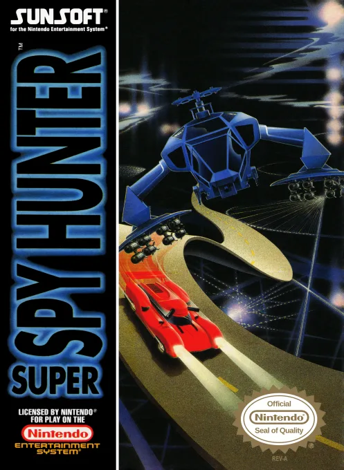 Super Spy Hunter (NES) Box Art & Cover