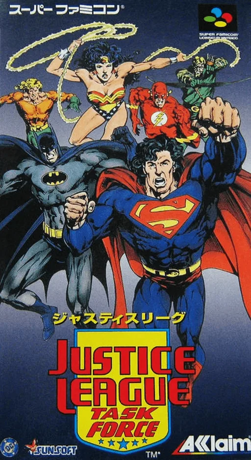 Justice League Task Force (SNES) Box Art & Cover