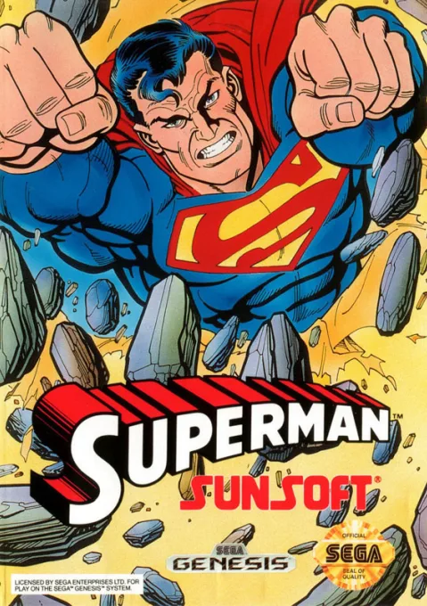 Superman (MD) Box Art & Cover