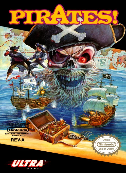 Pirates! (NES) Box Art & Cover