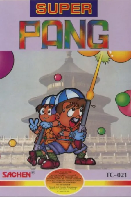 슈퍼 팡 (NES) Box Art & Cover