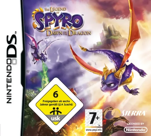 Legend of Spyro, The - Dawn of the Dragon (DS) Box Art & Cover