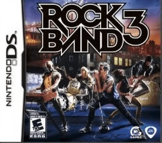 Rock Band 3 (DS) Box Art & Cover