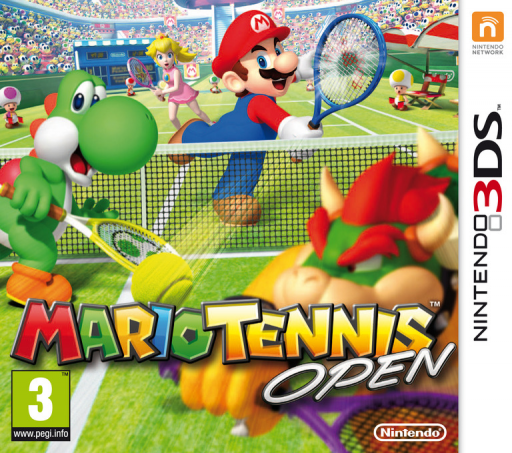 Mario Tennis Open (3DS) Box Art & Cover