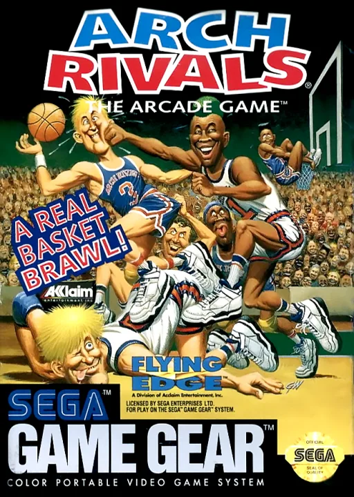 Arch Rivals - The Arcade Game (MD) Box Art & Cover
