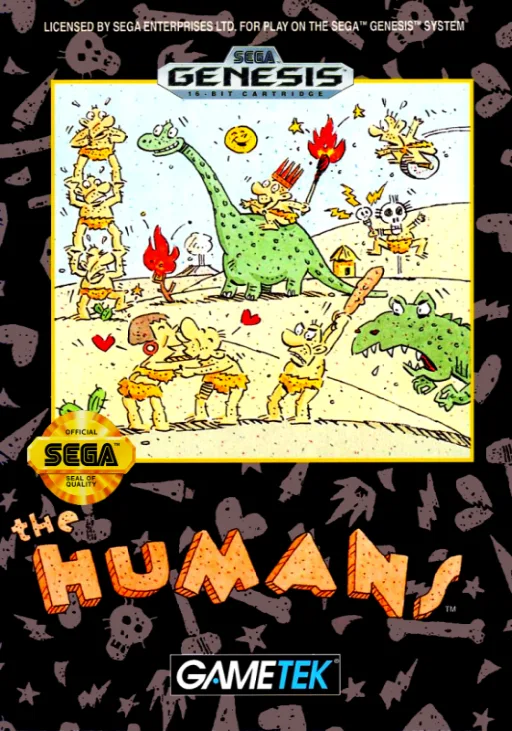 Humans, The (MD) Box Art & Cover