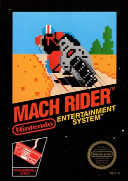 Mach Rider (NES) Box Art & Cover