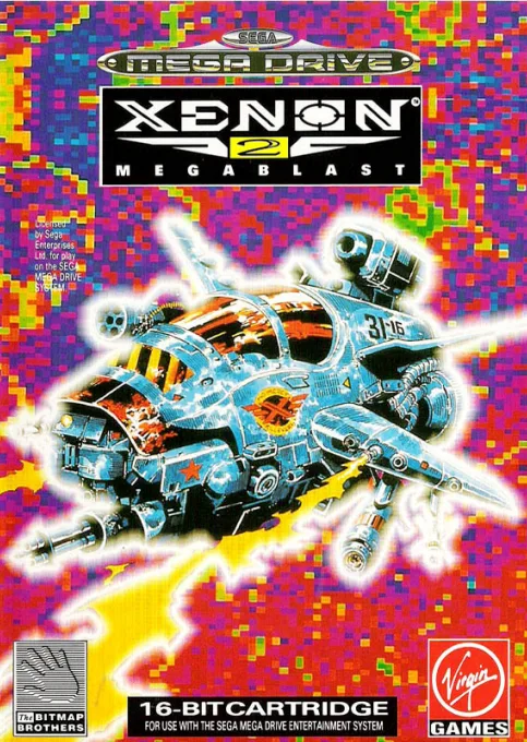 Xenon 2 - Megablast (MD) Box Art & Cover