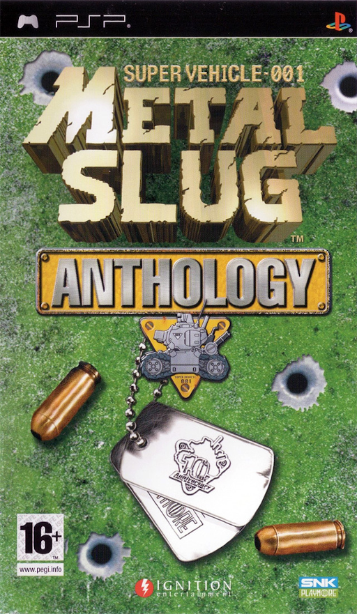 Metal Slug Anthology (PSP) Box Art & Cover