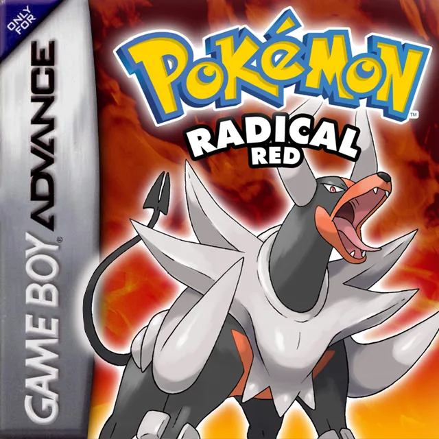 Pokemon - Radical Red (GBA) Box Art & Cover