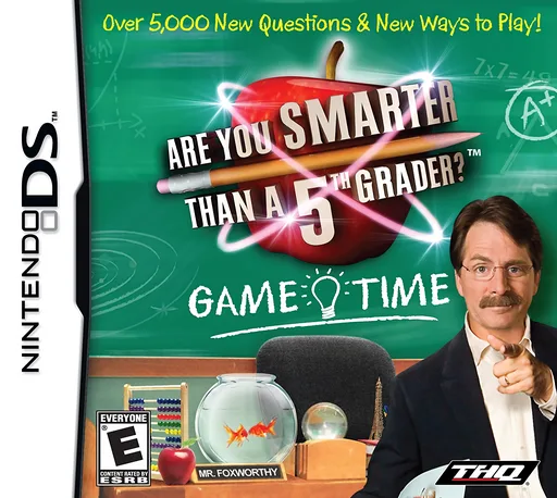 Are You Smarter than a 5th Grader - Game Time (DS) Box Art & Cover