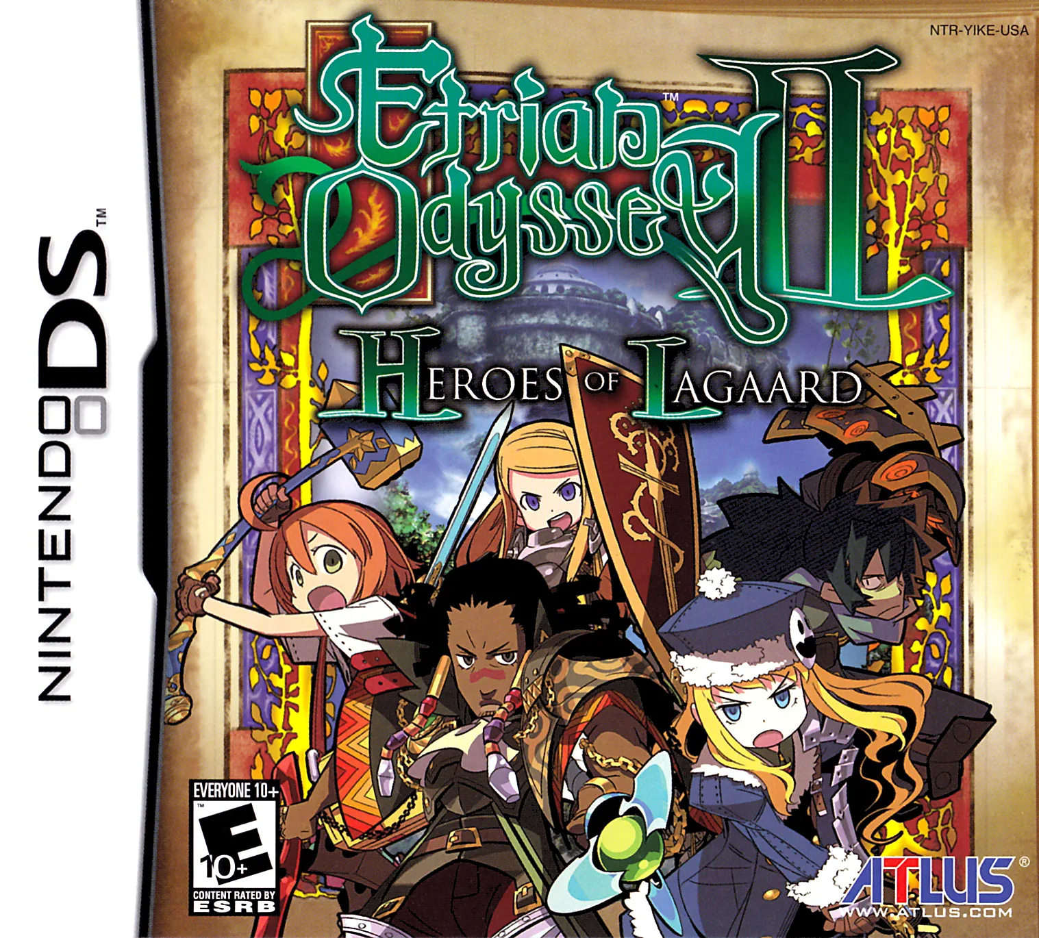 Etrian Odyssey V2 (DS) Box Art & Cover