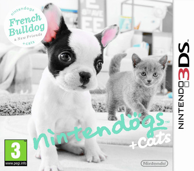 Nintendogs + Cats: French Bulldog (3DS) Box Art & Cover