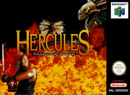 Hercules: The Legendary Journeys (N64) Box Art & Cover