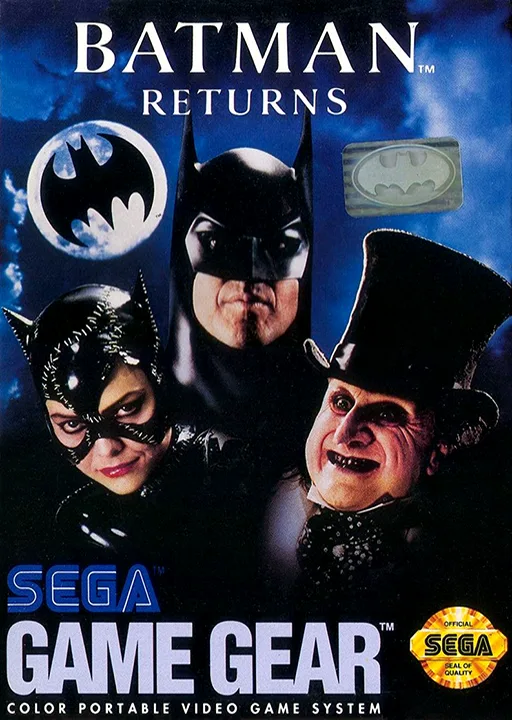 Batman Returns (GAME GEAR) Box Art & Cover