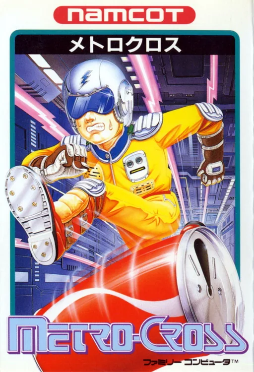 Metro-Cross (NES) Box Art & Cover