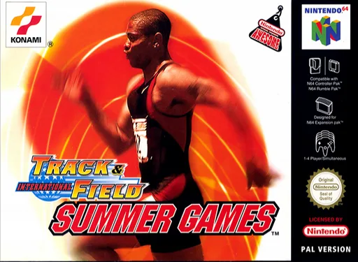International Track and Field - Summer Games (N64) Box Art & Cover