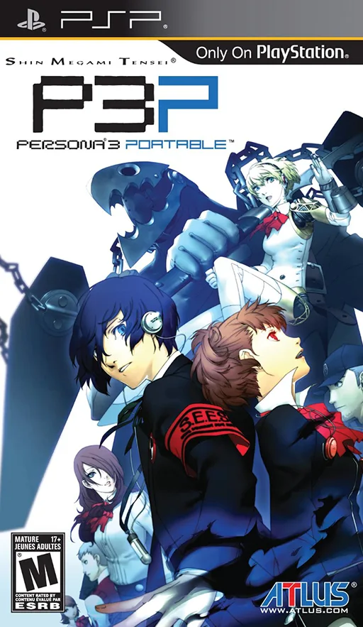 Persona 3 Portable (PSP) Box Art & Cover
