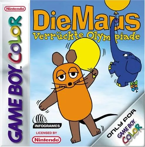 Maus, Die - Verrueckte Olympiade (GBC) Box Art & Cover