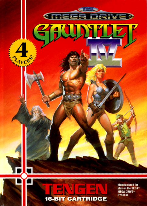 Gauntlet (MD) Box Art & Cover