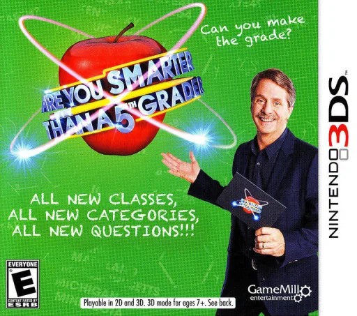 Are You Smarter than a 5th Grader (3DS) Box Art & Cover