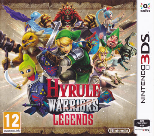 Hyrule Warriors (3DS) Box Art & Cover