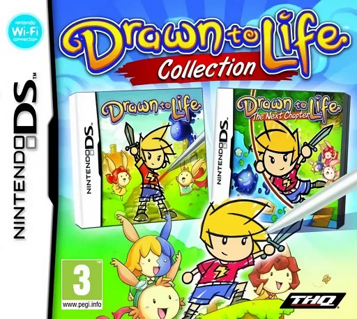Drawn to Life Collection (DS) Box Art & Cover