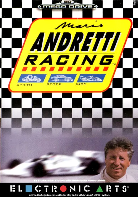 Mario Andretti Racing (MD) Box Art & Cover