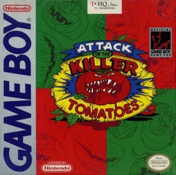 Attack of the Killer Tomatoes (GB) Box Art & Cover