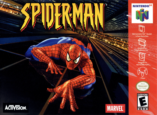 Spider-Man (N64) Box Art & Cover