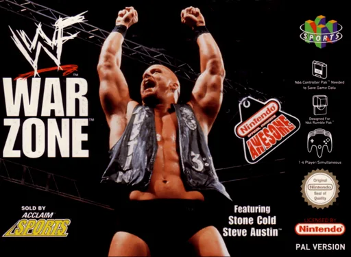 War Zone (N64) Box Art & Cover