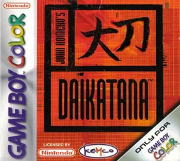 Daikatana GB (GBC) Box Art & Cover