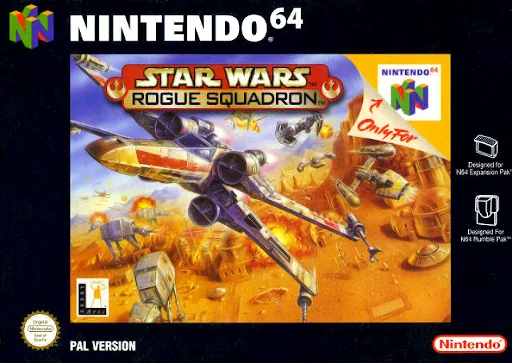 Star Wars - Rogue Squadron (N64) Box Art & Cover