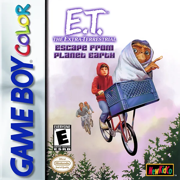 E.T. - The Extra-Terrestrial - Escape from Planet Earth (GBC) Box Art & Cover