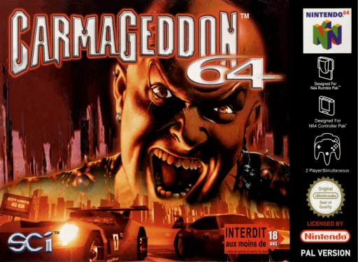 Carmageddon: Rogue Shift (N64) Box Art & Cover