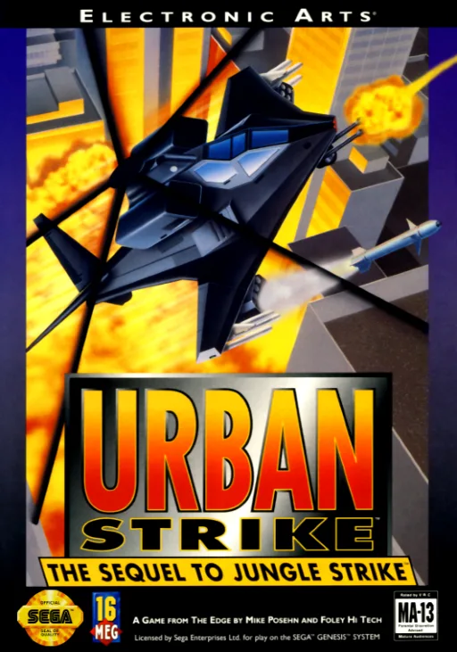 Urban Strike (MD) Box Art & Cover