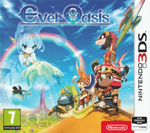 Ever Oasis (3DS) Box Art & Cover