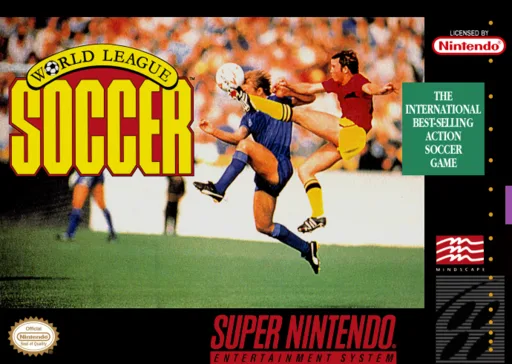월드 리그 사커 (SNES) Box Art & Cover