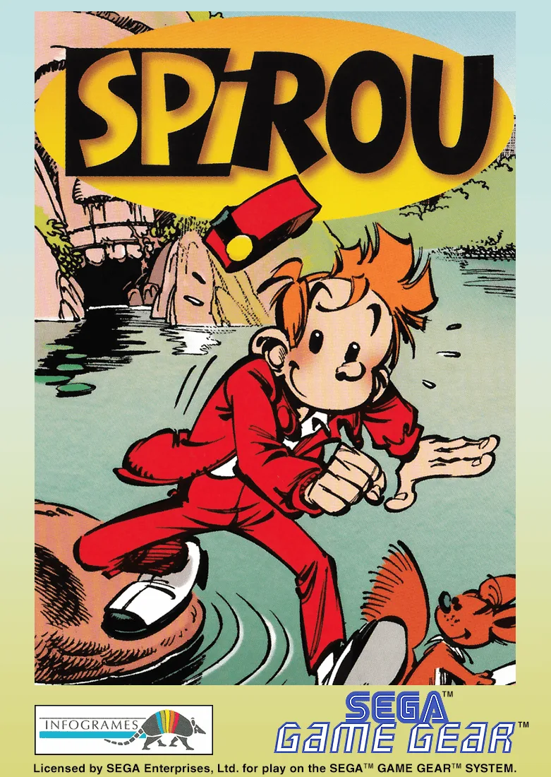 Spirou (GAME GEAR) Box Art & Cover