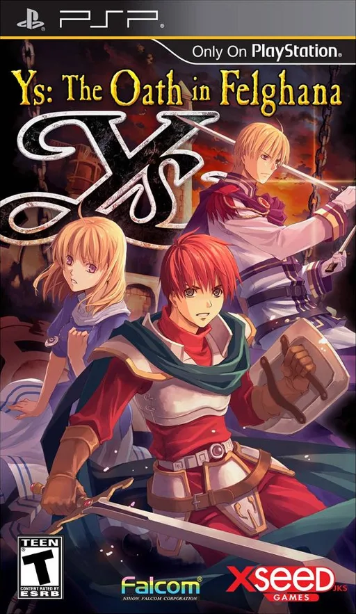 Ys - The Oath in Felghana (PSP) Box Art & Cover