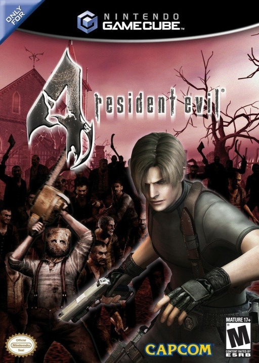 Resident Evil 4 (GAMECUBE) Box Art & Cover