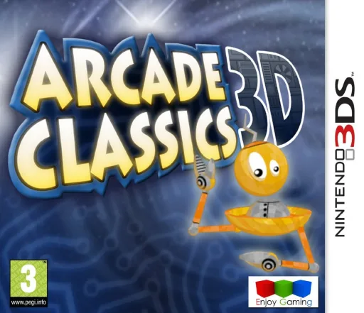 Arcade Classics 3D (3DS) Box Art & Cover