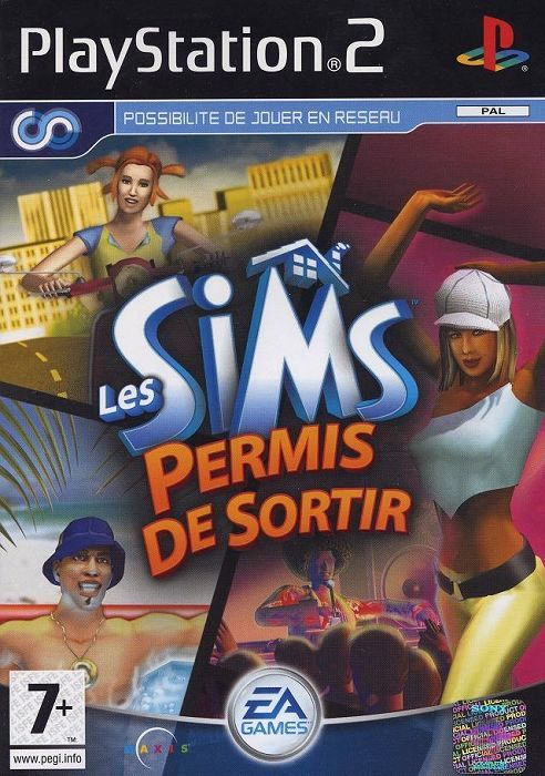 The Sims: Bustin' Out (PS2) Box Art & Cover