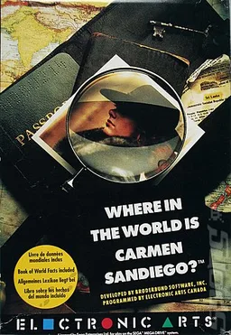 Where in the World Is Carmen Sandiego (MD) Box Art & Cover