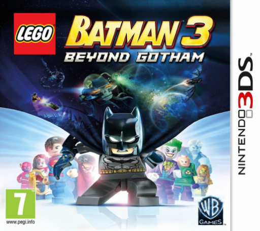 레고 배트맨 3 (3DS) Box Art & Cover