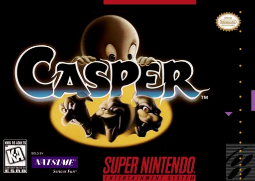 Casper (SNES) Box Art & Cover