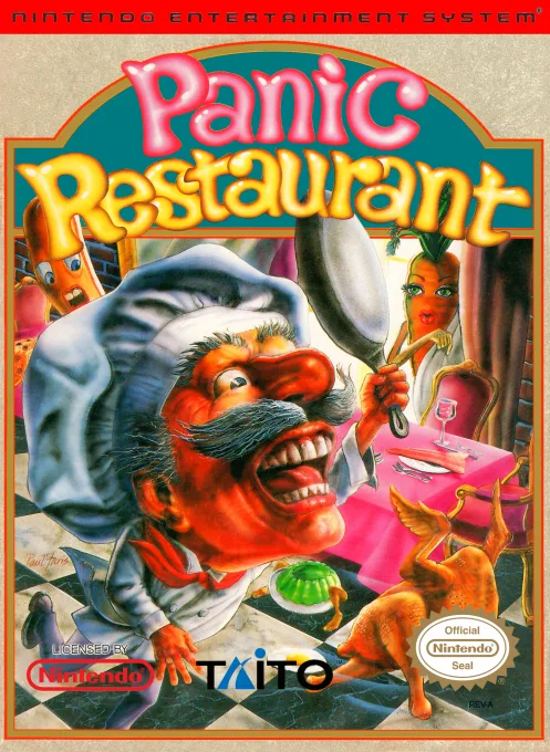 Restaurant Battle (NES) Box Art & Cover